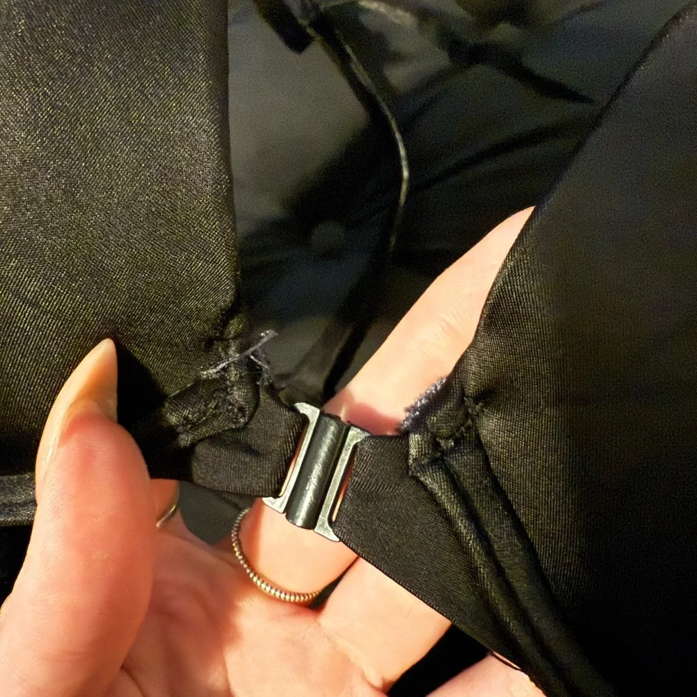 2/$50 VS Black Bra with Rhinestone Detail - Picture 4 of 4